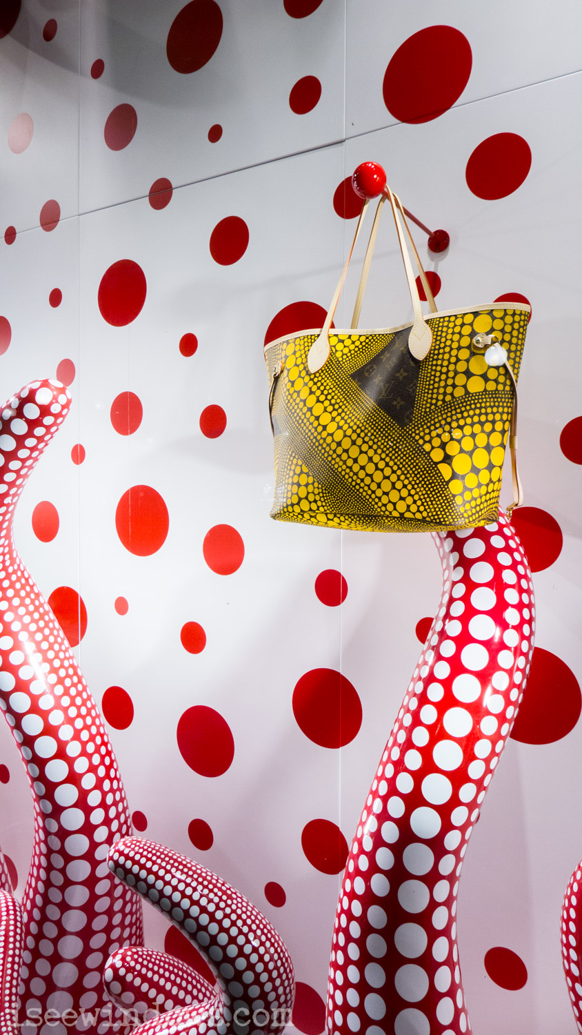 2012/08 Louis Vuitton - Yayoi Kusama - i see windows